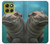S3871 Cute Baby Hippo Hippopotamus Case For Motorola Moto G86