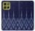 S3950 Textile Thai Blue Pattern Case For Motorola Moto G86