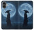 S4034 Samurai Moon Night Case For iPhone 16 plus