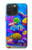 S4058 Colorful Aquarium Case For iPhone 15 Pro Max