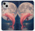 S4045 Dolphin Moon Night Case For iPhone 13
