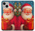S4046 Happy Santa Case For iPhone 13 mini