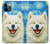 S4064 Smile Dog Van Gogh Starry Night Case For iPhone 12 Pro Max