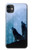 S4053 Two Wolves Couple Howling Forest Case For iPhone 11