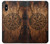 S4036 Viking Vegvisir Compass Wood Case For iPhone X, iPhone XS