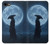S4034 Samurai Moon Night Case For iPhone 7, iPhone 8, iPhone SE (2020) (2022)