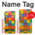 S4077 Water Color Painting Colorful Check Pattern Case For iPhone 6 6S