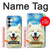 S4064 Smile Dog Van Gogh Starry Night Case For Samsung Galaxy S25 FE