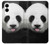 S4049 Cute Panda Stick Out Tongue Case For Samsung Galaxy S25 Edge