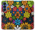 S4043 Colorful Flowers Cartoon Case For Samsung Galaxy S25