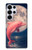S4045 Dolphin Moon Night Case For Samsung Galaxy S25 Ultra