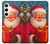 S4046 Happy Santa Case For Samsung Galaxy S24