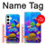S4058 Colorful Aquarium Case For Samsung Galaxy S24