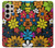 S4043 Colorful Flowers Cartoon Case For Samsung Galaxy S24 Ultra