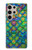 S4071 Colorful Mermaid Scale Case For Samsung Galaxy S24 Ultra