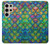 S4071 Colorful Mermaid Scale Case For Samsung Galaxy S24 Ultra