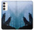 S4053 Two Wolves Couple Howling Forest Case For Samsung Galaxy S23 Plus