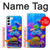 S4058 Colorful Aquarium Case For Samsung Galaxy S23 Plus