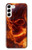 S4062 Fire Skull Case For Samsung Galaxy S23 Plus