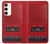 S4073 Vintage Red Cassette Player Graphic Case For Samsung Galaxy S23 Plus