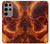 S4062 Fire Skull Case For Samsung Galaxy S23 Ultra