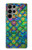 S4071 Colorful Mermaid Scale Case For Samsung Galaxy S23 Ultra