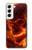 S4062 Fire Skull Case For Samsung Galaxy S22