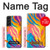 S4037 Colorful Zebra Pattern Case For Samsung Galaxy S22 Plus