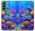 S4058 Colorful Aquarium Case For Samsung Galaxy S22 Plus