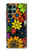 S4043 Colorful Flowers Cartoon Case For Samsung Galaxy S22 Ultra