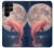 S4045 Dolphin Moon Night Case For Samsung Galaxy S22 Ultra