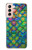 S4071 Colorful Mermaid Scale Case For Samsung Galaxy S21 5G