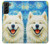 S4064 Smile Dog Van Gogh Starry Night Case For Samsung Galaxy S21 Plus 5G, Galaxy S21+ 5G