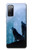 S4053 Two Wolves Couple Howling Forest Case For Samsung Galaxy S20 FE