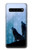 S4053 Two Wolves Couple Howling Forest Case For Samsung Galaxy S10 5G