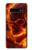 S4062 Fire Skull Case For Samsung Galaxy S10