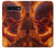 S4062 Fire Skull Case For Samsung Galaxy S10