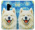 S4064 Smile Dog Van Gogh Starry Night Case For Samsung Galaxy S9 Plus