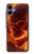 S4062 Fire Skull Case For Samsung Galaxy A06