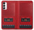 S4073 Vintage Red Cassette Player Graphic Case For Samsung Galaxy A14 5G