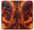 S4062 Fire Skull Case For Samsung Galaxy A20e