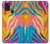S4037 Colorful Zebra Pattern Case For Samsung Galaxy A21s