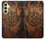 S4036 Viking Vegvisir Compass Wood Case For Samsung Galaxy A25 5G
