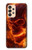 S4062 Fire Skull Case For Samsung Galaxy A33 5G