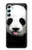 S4049 Cute Panda Stick Out Tongue Case For Samsung Galaxy A34 5G