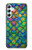 S4071 Colorful Mermaid Scale Case For Samsung Galaxy A34 5G