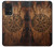 S4036 Viking Vegvisir Compass Wood Case For Samsung Galaxy A52s 5G