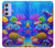 S4058 Colorful Aquarium Case For Samsung Galaxy A54 5G
