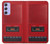 S4073 Vintage Red Cassette Player Graphic Case For Samsung Galaxy A54 5G