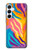 S4037 Colorful Zebra Pattern Case For Samsung Galaxy A55 5G